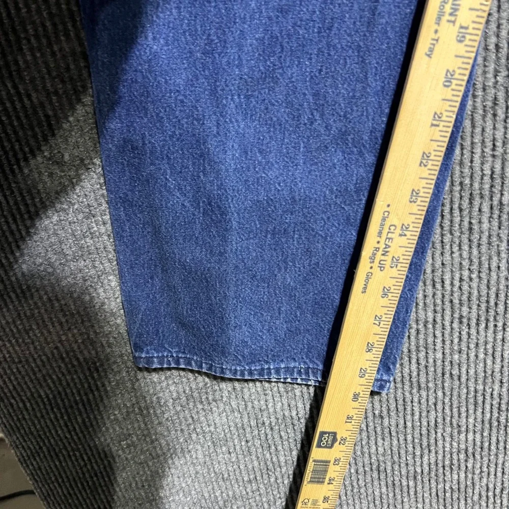 Vintage OshKosh Bgosh Carpenter Jeans Mens 34x32 Blue Union Made Sanforized USA
